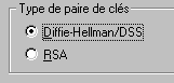 Type de paire de cls
